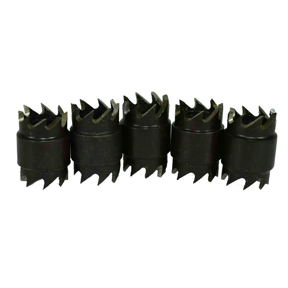 image 1 of HSS Cobalt Spot Weld Cutter And Drill Set 8 - 9.5mm Interchangeable Heads 9pc