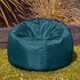 image 2 of icon Classic Indoor Outdoor Bean Bag Teal Green Bean Bag Chair Green
