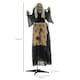 image 3 of HOMCOM Halloween Witch Animatronic Prop with Sound Activated