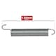 image 2 of SPARES2GO Door Spring Hinge Tension Support for Beko Dishwasher (2 x Springs, 120mm)