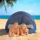 image 2 of Outsunny Portable Automatic Pop Up Beach Tent Outdoor Camp Shelter Blue