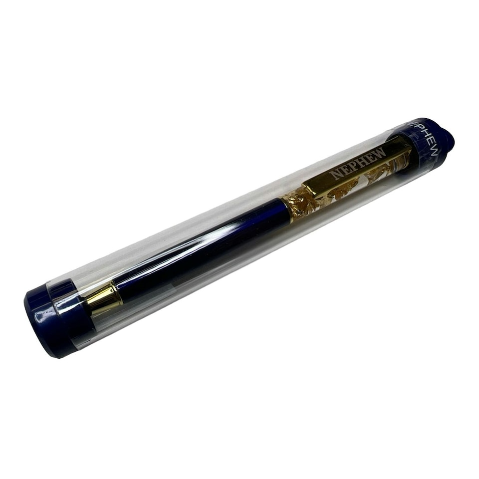 image 1 of Nephew Captioned Gold Leaf Ballpoint Gift Pen