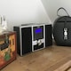 image 4 of Mini HiFi System CD Player For Home With Speakers - CD Micro System Mains Operated with FM Radio, Clock Radio Alarm, Snooze & Sleep, AUX IN, Remote Control