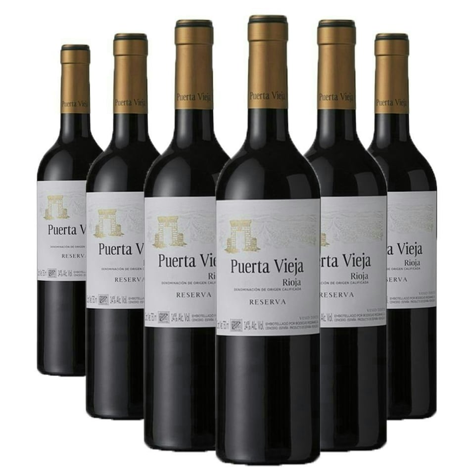 Case of 6 Puerta Vieja Tinto Reserva