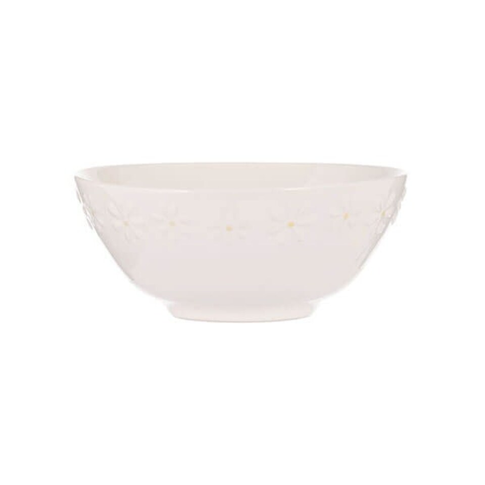 image 1 of Price & Kensington Daisy Cereal Bowl 16.5cm | White