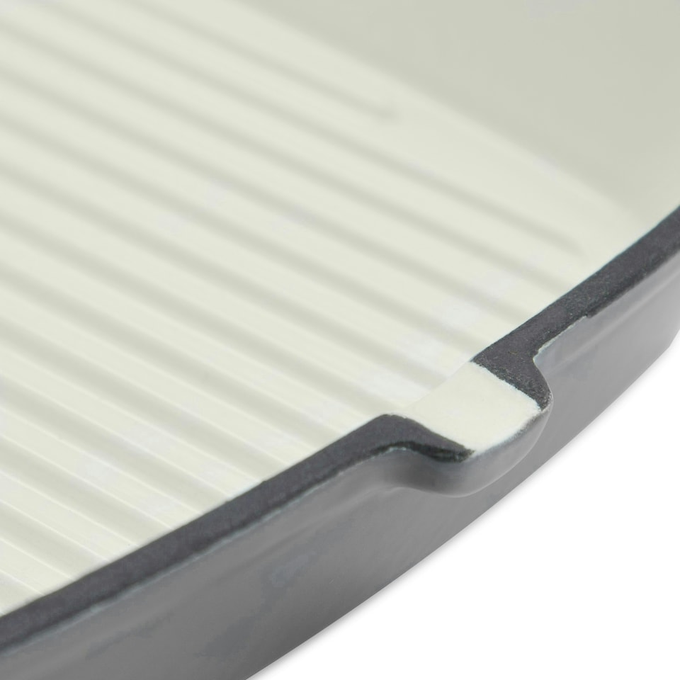 image 1 of Blackmoor 67659 24cm Grey Cast Iron Griddle Pan