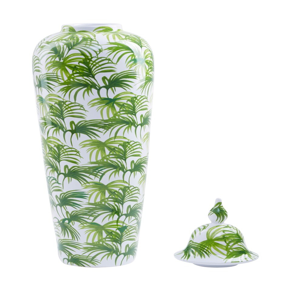 image 1 of Interiors by Premier Small Botanic Jar Green