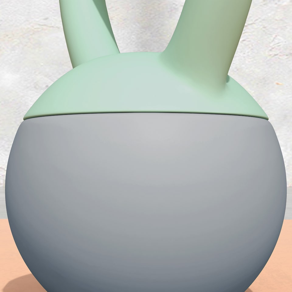 image 1 of SPORTNOW Kettlebell with Soft Body and Non-Slip Handle | Green | Grey and Green