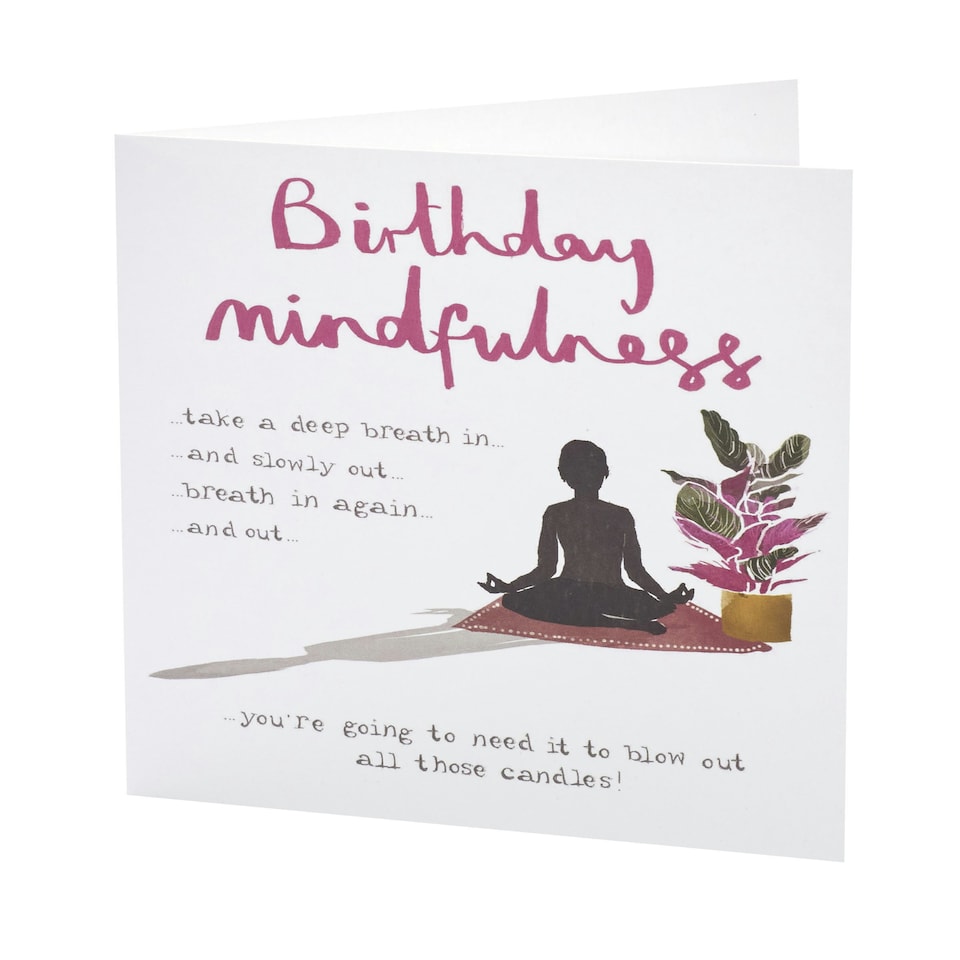 image 1 of Humour Birthday - Yoga Birthday Mindfulness