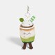image 1 of OHS Sweetie Pie Bag Charm Keyring Soft Fleece Keychain