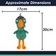 image 6 of Rambo Goose Goose Duck Soft Toy Cute Plushie Huggable Cuddly 30cm Green