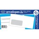 image 3 of Pack of 50 DL Window White Self Seal Envelopes
