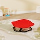 image 7 of AIYAPLAY Planet-Shaped Kids Swivel Chair, Sensory Spinning Chair, Red | Red