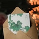 image 3 of Numata Kashu Art Card Baby Chicks Under Vine Japanese