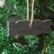 image 5 of Nicola Spring Slate Christmas Tree Decorations - 7.5 x 2.5cm - Cracker - Pack of 6