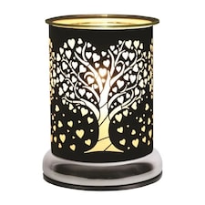 Aroma Electric Touch Wax Melter 17cm Black - Heart Tree | Black | 1