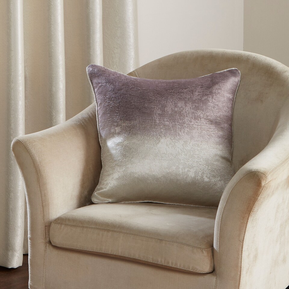 image 1 of Fusion Ombre Strata Filled Cushion Chocolate