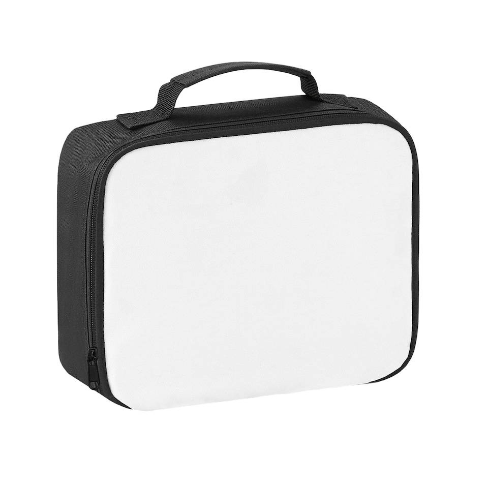 image 1 of Bagbase Sublimation Lunch Cooler Bag - Black - One Size
