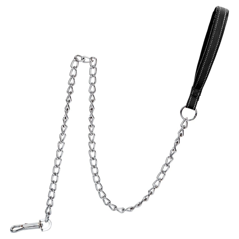 image 1 of PMS Crufts Reflective Chain Lead 1.2m, Black