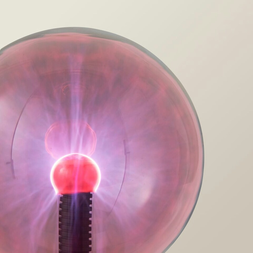 image 1 of ValueLights Pixo Plasma ball Clear Illuminated Decoration