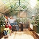 image 8 of Outsunny 8x12ft Polycarbonate Walk-in Greenhouse Outdoor w/ Double Sliding Door