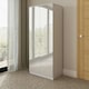 image 5 of FWStyle Chilton 2 Door Wardrobe - White Gloss Front White