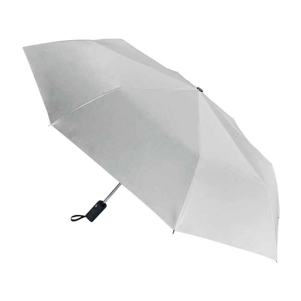 Kimood Mini Automatic Folding Umbrella - White - One Size White