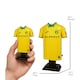 image 4 of RadStuff Metal Alloy Football Shirt - Norwich City Home Kit 2025-26