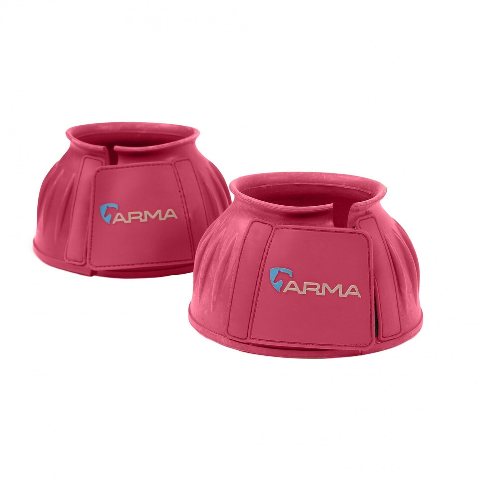 image 1 of ARMA Touch Close Horse Overreach Boots - Pink - X Full