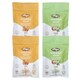 image 1 of Nilaqua No Rinse Shampoo Wrap the World's First Biodegradable Shampoo Cap Biodegradable Bamboo Waterless Hair Wash for Elderly Pleasant Fragrance Fresh Apple & Jasmine + Oatmilk & Honey 2pack