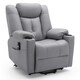 image 10 of Afton Technology Fabric Single Motor Rise Recliner Lift Mobility Chair (Grey)