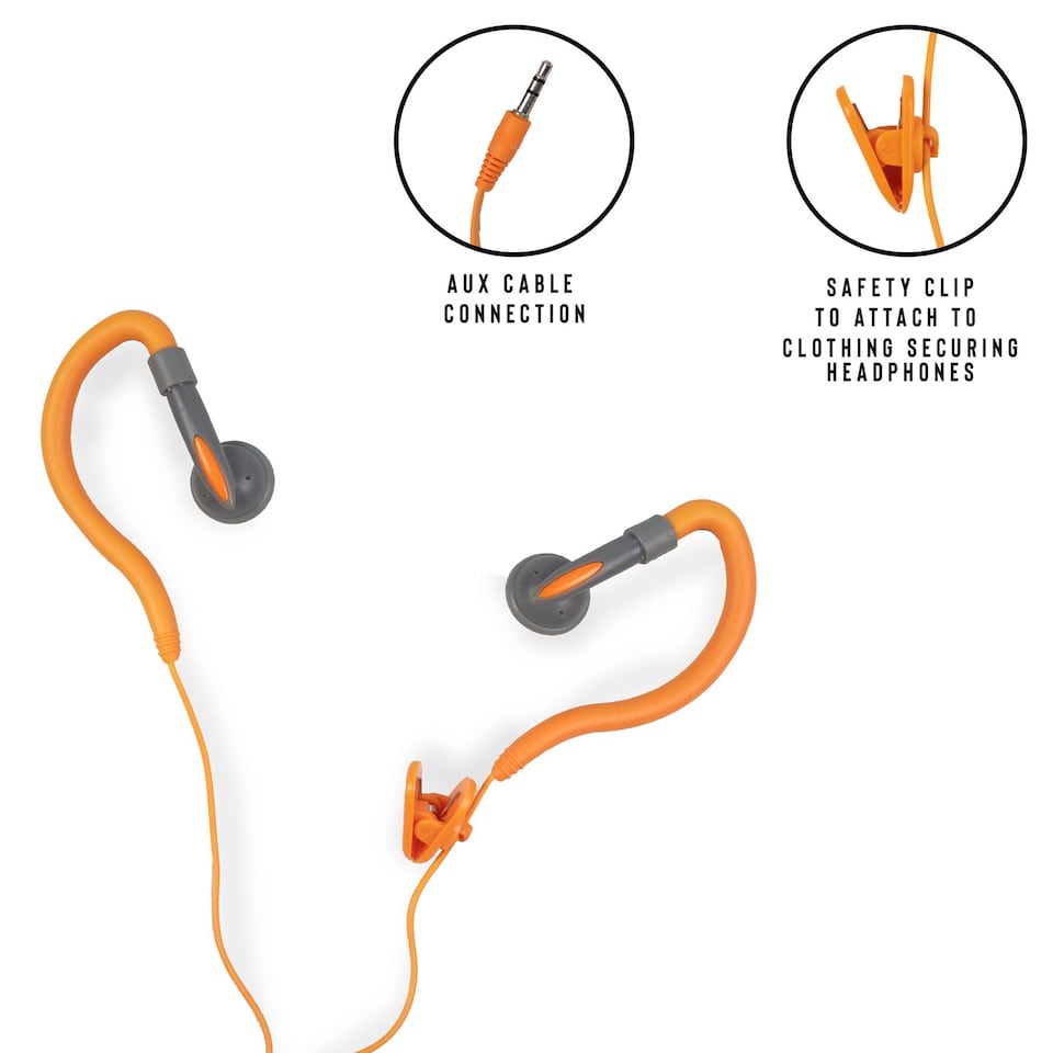 image 1 of Phoenix Fitness In-Ear Hook Headphones