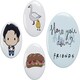 image 3 of Official Friends Joey Button Badge Set FTB0012