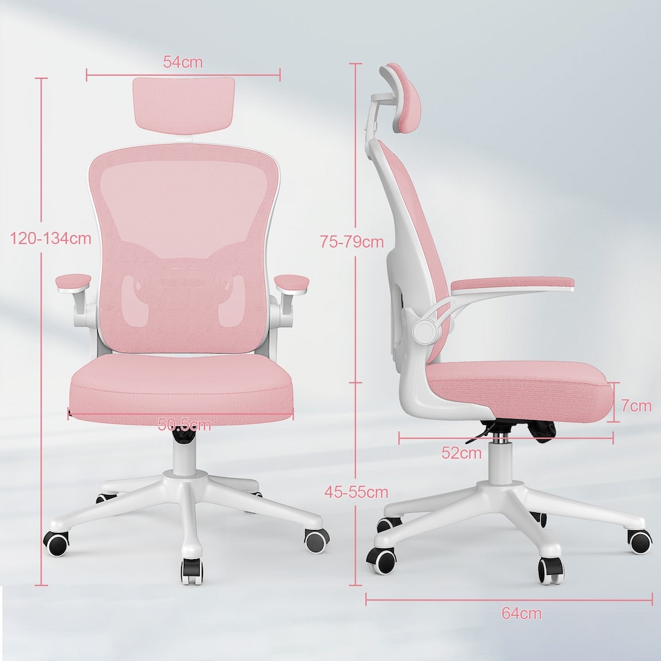 image 1 of Rattantree Ergonomic Office Chair With Headrest & Lumbar Support