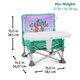image 4 of Bright Starts Disney Princess Ariel Pop N Sit Portable Booster Baby Floor Seat