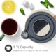 image 3 of Nedis 1.7L Soft Touch Jug Kettle with Wood Effect Handle, Overheat Protection, Removeable Filter, 2.2KW - Matte Soft Yellow
