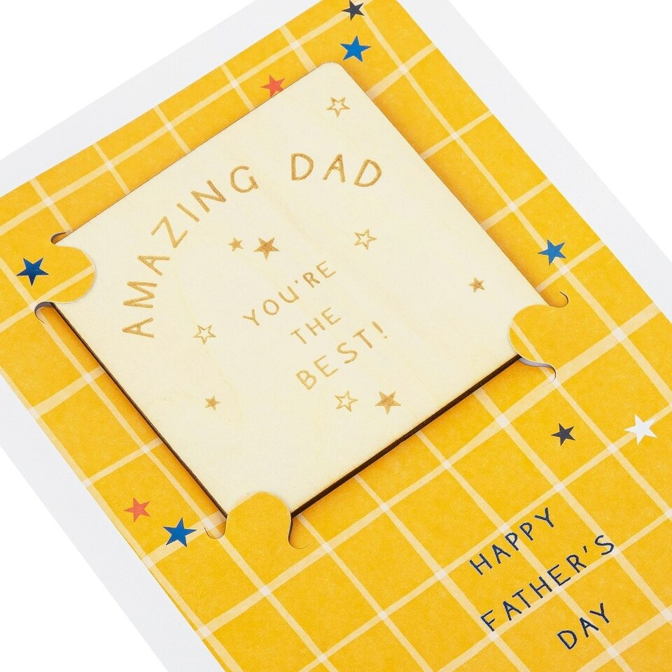 image 1 of My Cuppa Tea' Orange & Keepsake Coaster For Dad Father's Day Card