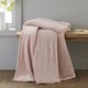 image 1 of Catherine Lansfield Raschel Velvet Touch Blanket Throw | Pink | Blush Pink