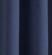 image 3 of Enhanced Living Vogue Navy 46 x 90 inch (117x229cm) Eyelet Thermal Noise reducing Dim Out Curtains (PAIR) | Blue | Navy | 2