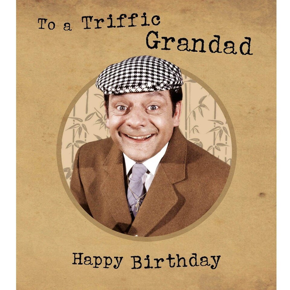 image 1 of Only Fools and Horses 'Triffic Grandad' Birthday Card