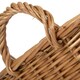 image 5 of Medium Wicker Rectangular Display Basket Brown | Brown