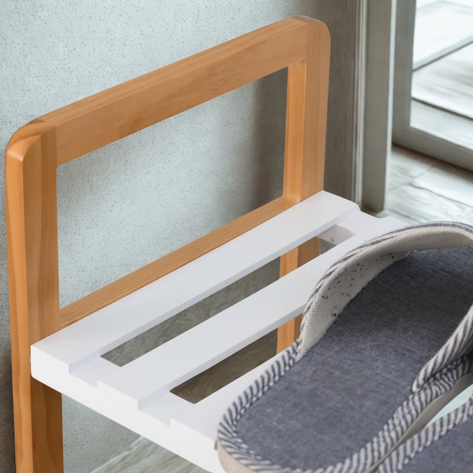 image 1 of 4 Tier Shoe Storage Rack Hallway Organiser