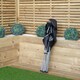 image 10 of Luxury Padded High Back Folding Outdoor, Camping, Fishing Chair in Black