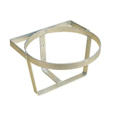 Stubbs Heavy Duty Wall Fixing Bucket Holder - Silver - One Size