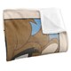 image 3 of Looney Tunes Framed Taz Blanket - Multicoloured - One Size