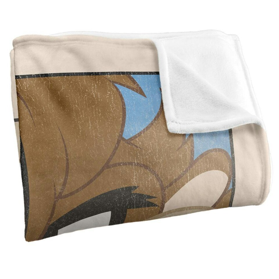 image 1 of Looney Tunes Framed Taz Blanket - Multicoloured - One Size