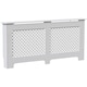 image 9 of Vida Designs Oxford Radiator Cover Painted MDF Cabinet, White, 172cm