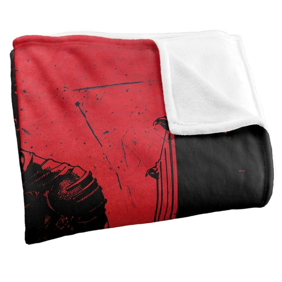 image 1 of Batman Gargoyle Blanket - Multicoloured - One Size