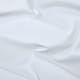 image 3 of Homescapes Pure Cotton Plain White Fabric 150 cm Wide | White | 150cm(60") wide, sold per metre length