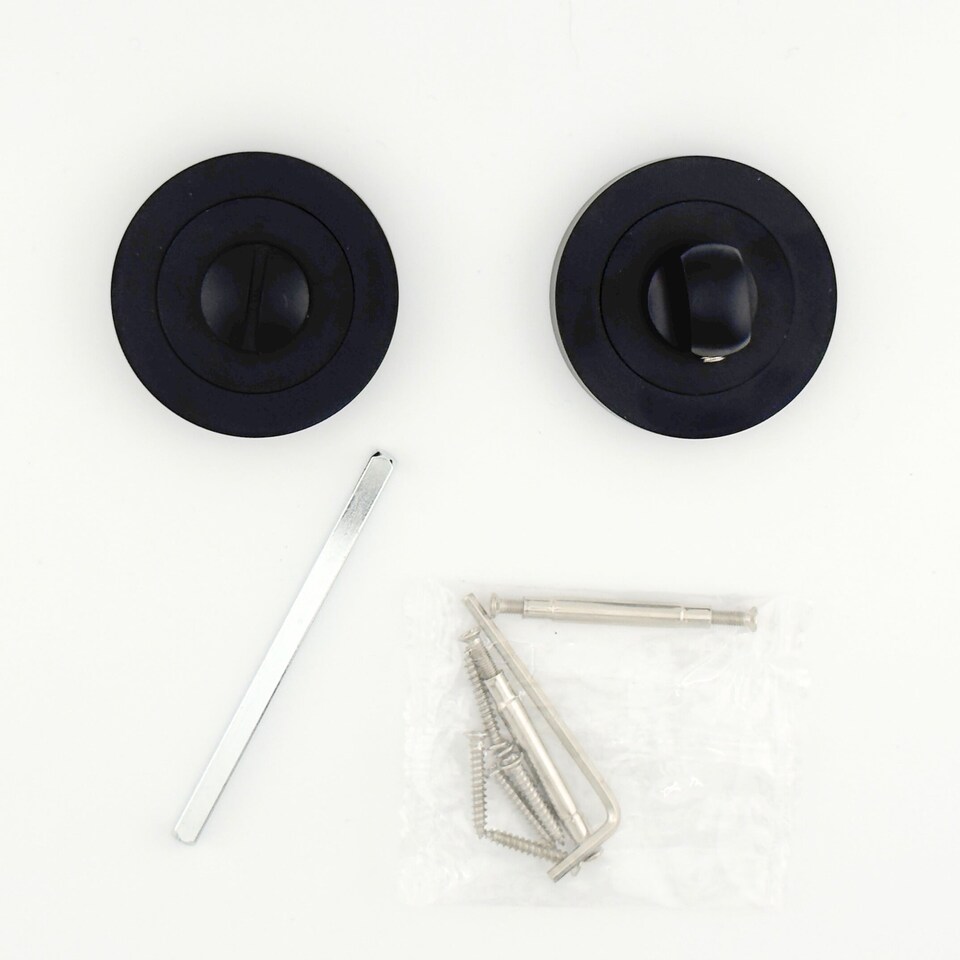 image 1 of AXS Bathroom Turn & Release - Black